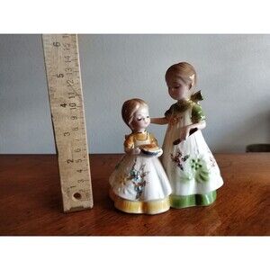 Vtg Josef Originals Big Sister Little Sister Series Baking Pie Mixing Spoon Rare